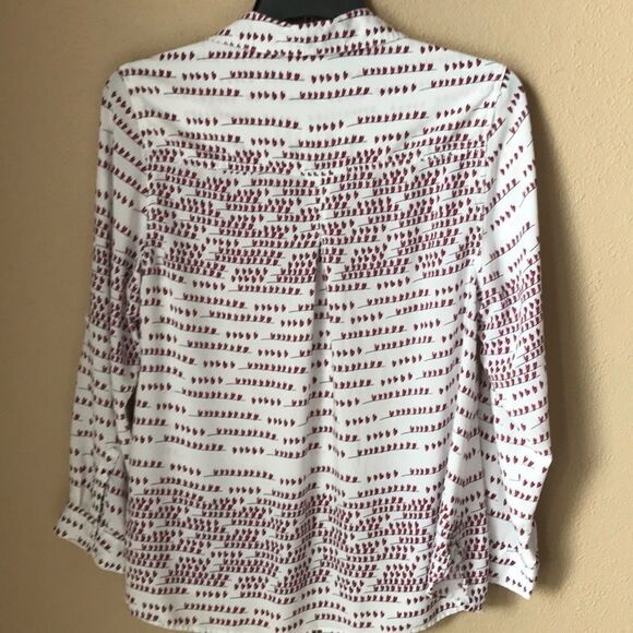 ❤️Beach  Lunch Lounge Blouse 1X - Picture 4 of 6